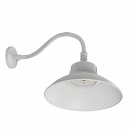 Selectable Watt LED Gooseneck, Dim, 120-277V, CCT Select, White