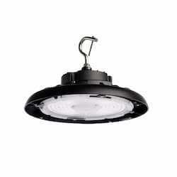 150W UFO LED High Bay, 21600 lm, 120V-277V, 5000K, Black