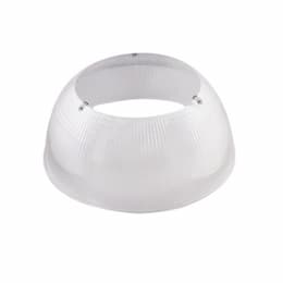 16-in PC Shade for 100W & 150W LED UFO High Bay Fixtures, Clear