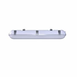 2-ft 20W LED Linear Vapor Tight w/ Sensor, 100V-277V, CCT Selectable