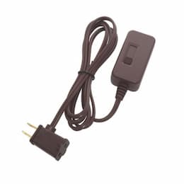 Full Range LED Slide Table Dimmer w/ Cord, Brown