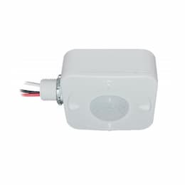 PIR Sensor for High Bay Light Fixtures, 120V-277V, White