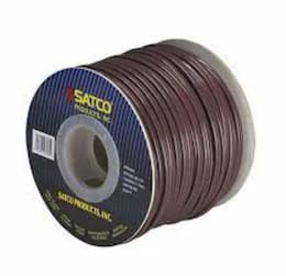 Lamp & Lighting Bulk Wire, 2500-ft Reel, 18/2 SPT-1, Brown