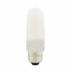 Satco 8W LED T10 Bulb, E26, 1080 lm, 120V, Carded, Frosted, 4000K