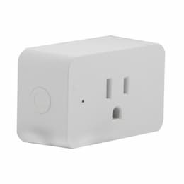 WiFi Smart Plug, Rectangle, 120V, 15 Amp Outlet, Starfish IOT