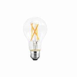 7.5W LED A19 Bulb, Dimmable, E26, 800 lm, 120V, Starfish IOT, Clear