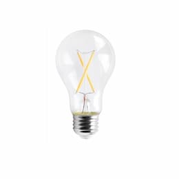 5W LED A19 Bulb, 40W Inc. Retrofit, Dim, E26, 450 lm, 120V, 2700K, Clear