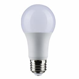 10.5W LED A19 Agriculture Bulb, Dimmable, 1600lm, 120V, 2700K, White
