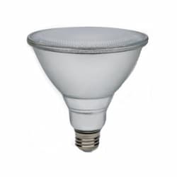 15W LED PAR38 Bulb, Medium Base, 1200lm, 90CRI, 120V-277V, 4000K, SL