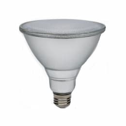 15W LED PAR38 Bulb, Medium Base, 1200lm, 90CRI, 120V-277V, 4000K, SL