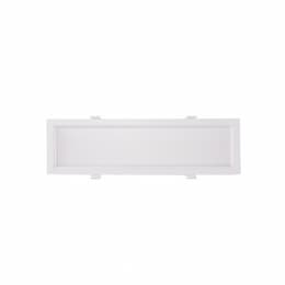 12-in 10W Direct-Wire LED Linear Downlight, Dimmable, 750 lm, CCT Selectable, White