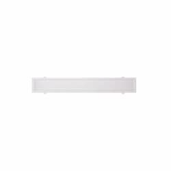 2-ft 20W Direct-Wire LED Linear Downlight, Dimmable, 1500 lm, CCT Selectable, White