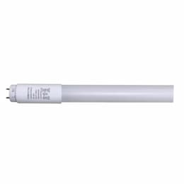 Satco 13W LED 4-ft T8 Tube, Type A/B, G13, 120V-277V, SelectableCCT, White