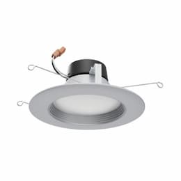 5/6-in 9W LED Downlight Retrofit, Dimmable, CCT Selectable, Br.Nickel