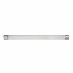 Satco 1-ft 4W LED T5 Tube Light, Direct-Wire, Dual End, G5, 400 lm, 120V-277V, 3000K