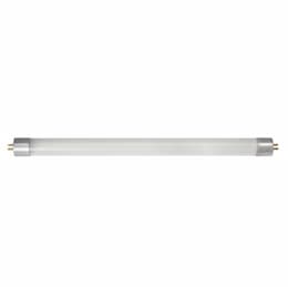 Satco 1-ft 4W LED T5 Tube Light, Direct-Wire, Dual End, G5, 400 lm, 120V-277V, 3000K