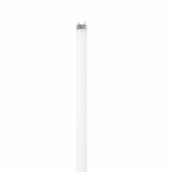 Satco 8W 2-ft LED T8 Tube, External Driver, Dual-Ended, G13, 1200 lm, 120V-277V, 3000K