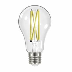 12.5W LED A19 Bulb, Dimmable, E26, 1500 lm, 120V, 3000K
