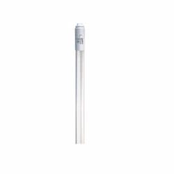 Satco 2 ft 9W LED T8 Tube, 37W Fl Retrofit, Ballast Bypass, Single End, R17d, 1200 lm, 4000K