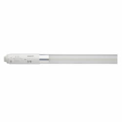 Satco 7W LED T8 Tube, Type B, Single & Double-Ended, 120-277V, SelectCCT, WH