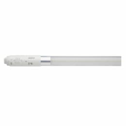 Satco 12W LED T8 Tube, Type B, Single, Double-Ended, 120-277V, SelectCCT, WH