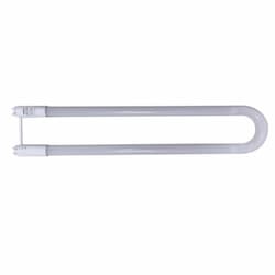 13W LED T8 U-Bend Tube, Type B, 3 LS, 120-277V, SelectableCCT, White