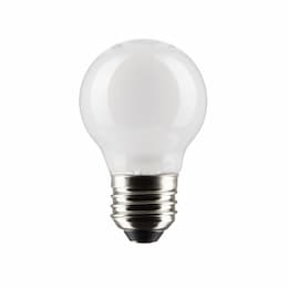 5.5W LED G16.5 Bulb, Dimmable, E26, 500 lm, 120V, 3000K, Frosted