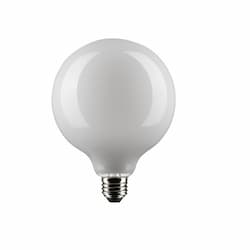 6W LED G40 Bulb, Dimmable, E26, 500 lm, 120V, 3000K, White