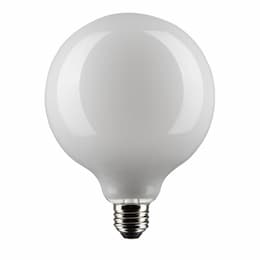 8W LED G40 Bulb, Dimmable, E26, 800 lm, 120V, 3000K, Frosted