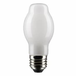 Satco 8W LED BT15 Bulb, Dimmable, 800 lm, 120V, 2700K, White