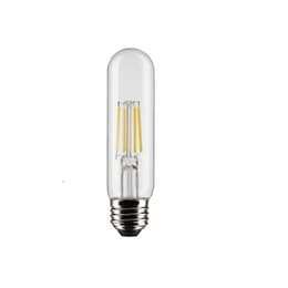 5.5W LED T10 Bulb, Dimmable, E26, 450 lm, 120V, 4000K, Clear