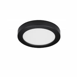 7-in Battery Backup Module Housing for Round Flush Mount, Black