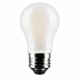 5.5W LED A15 Bulb, Dimmable, E26, 450 lm, 120V, 2700K, Frosted, 2PK