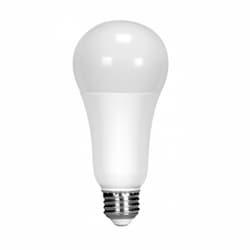 16.5W LED A19 Bulb, Dimmable, E26, 1600 lm, 120V, 4000K, White