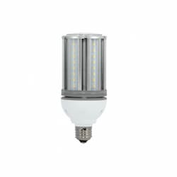 18W LED Corn Bulb, 70W HID Retrofit, Ballast Bypass, E26, 2400 lm, 277V-347V, 5000K