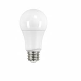 12W LED A19 Bulb, 3000K, 120V, Non-Dimmable, Frosted