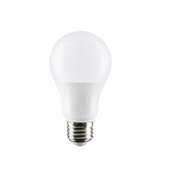 8.8W LED A19 Bulb, Non-Dimmable, E26, 800 lm, 120-277V, 2700K, White