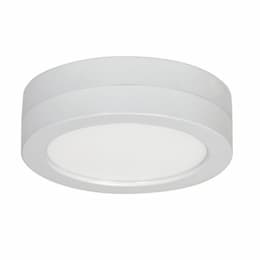 7-in Battery Backup Module Housing for Round Flush Mount, White