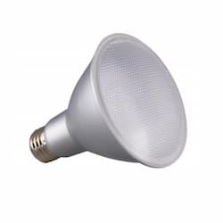 Satco 12.5W LED PAR30 Bulb, Long Neck, Dimmable, 25 Degree Beam, E26, 1000 lm, 120V, 3000K