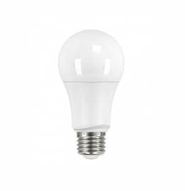 9.5W LED A19 Bulb, 60W Inc. Retrofit, E26, 800 lm, 120V, 5000K, Frosted White