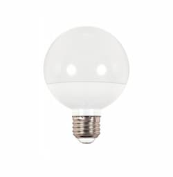 4W LED G25 Bulb, 40W Inc. Retrofit, E26, 360 lm, 120V, 2700K, White