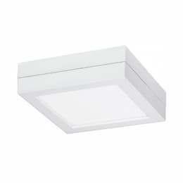 9-in Battery Backup Module Housing for Square Flush Mount, White