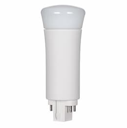 9W LED PL Bulb, 4-Pin Vertical Ballasts, 3500K, 850 Lumens