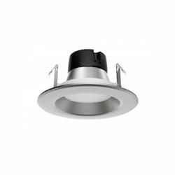 4-in 8.5W Retrofit Downlight, Dimmable, 600 lm, 120V, 3000K, Brushed Nickel
