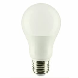 9.8W LED A19 Bulb, Dimmable, E26, 120V, 800 lm, 3000K, Frosted