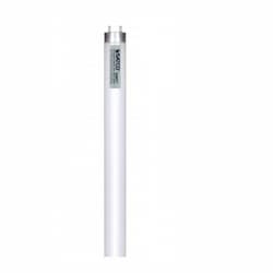 Satco 4-ft 15W T8 LED Tube Light, Dim, Direct Line Voltage, 25-32W Fl Retrofit, 2200lm, 4000K