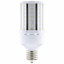 45W LED Corn Bulb, Ballast Bypass, EX39, 6435 lm, 100V-277V, 5000K