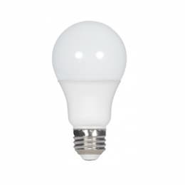 5.5W LED A19 Bulb, E26, 400 lm, 120V, 2700K, White/Frosted, Bulk