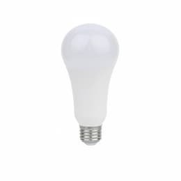 19W LED A21 Bulb, E26, 2000 lm, 120V-277V, 3000K