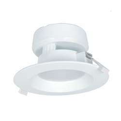7W 4" LED Retrofit Downlight, Direct Wire, Dimmable, 4000K